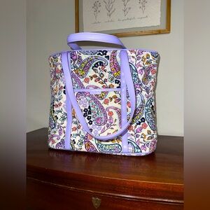 Vera Bradley Maddalena Paisley Tote Bag